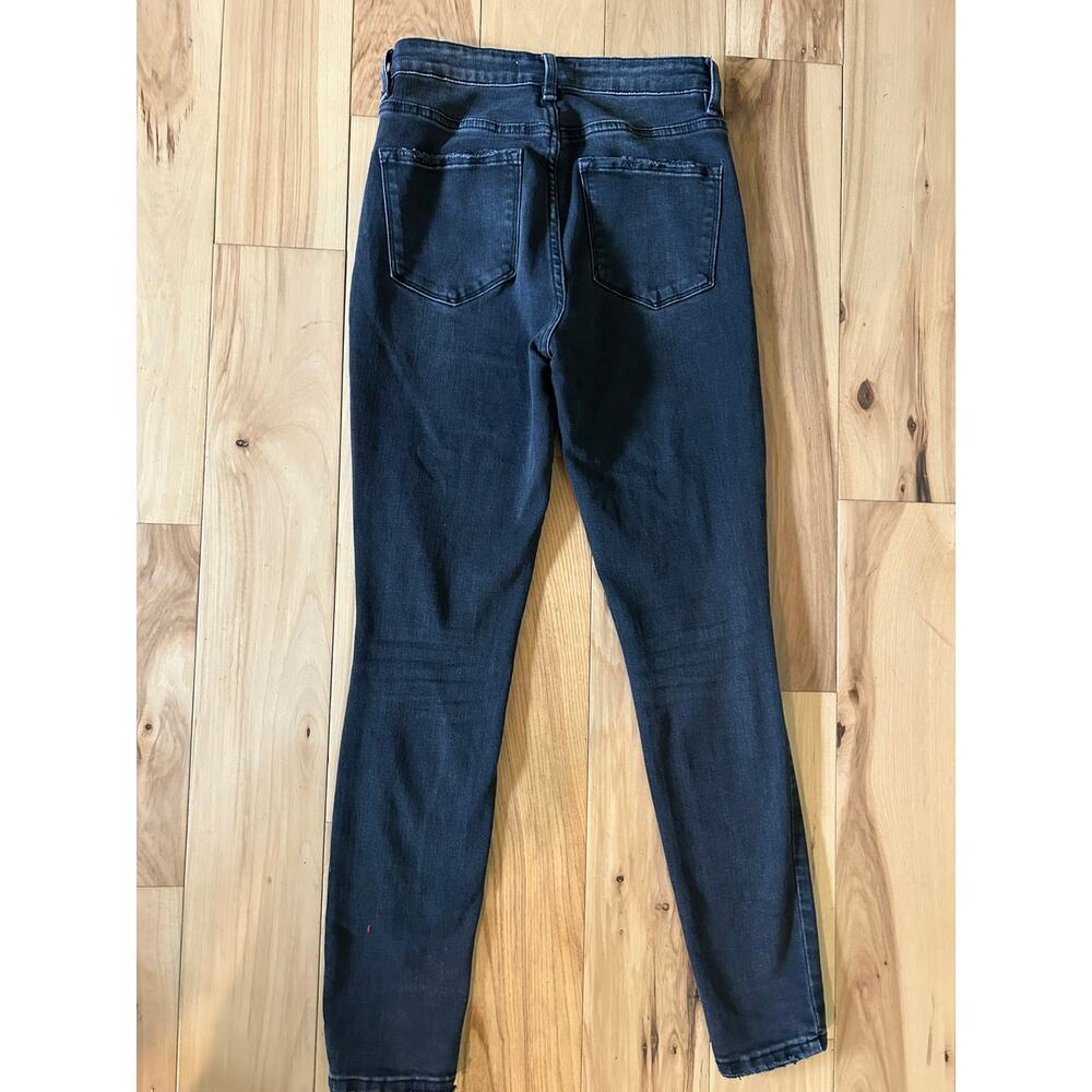 Vervet Dark Gray Skinny Jeans High Waist Women 26 - Picture 3 of 6